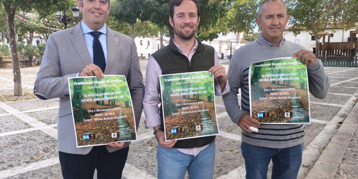 El Ayuntamiento colabora con la Hermandad del Santo Entierro y la AA.VV del barrio de San Francisco en su tradicional tostón de castañas