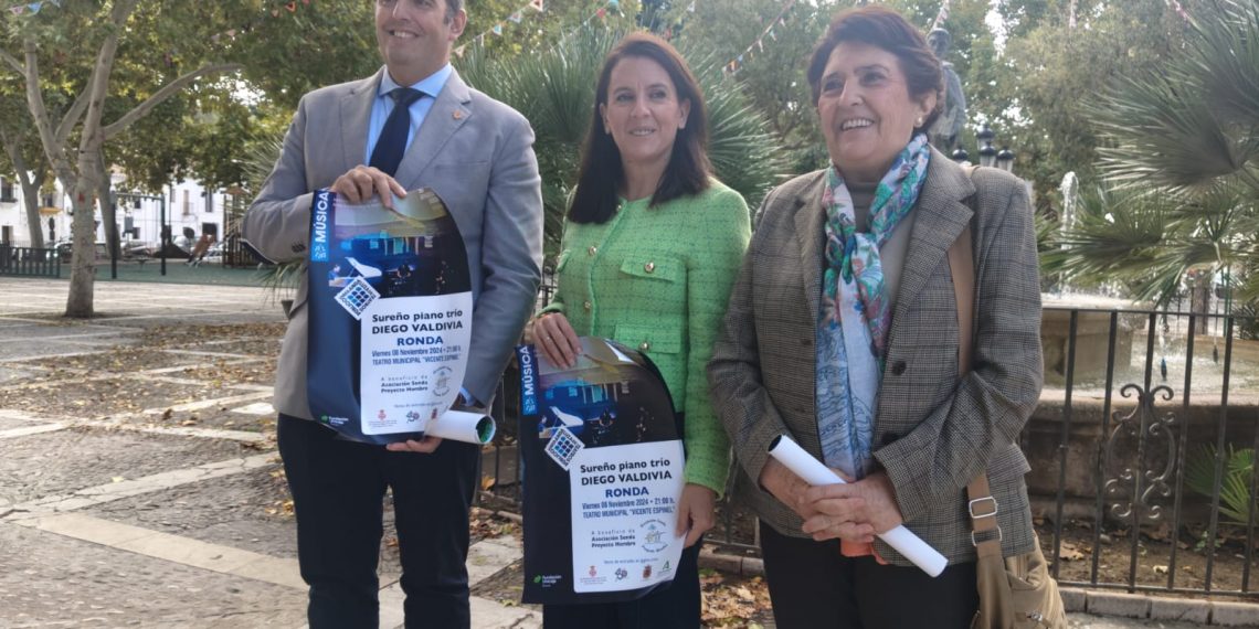 Diego Valdivia llega a Ronda en un espectáculo solidario organizado por la Hermandad del Santo Entierro a beneficio de Proyecto Hombre