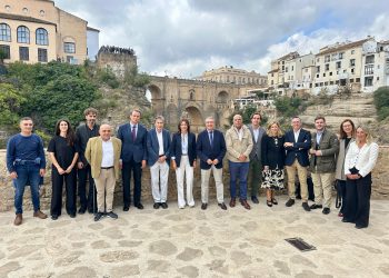 La Diputación destina 814.292 euros a las obras del Desfiladero del Tajo de Ronda