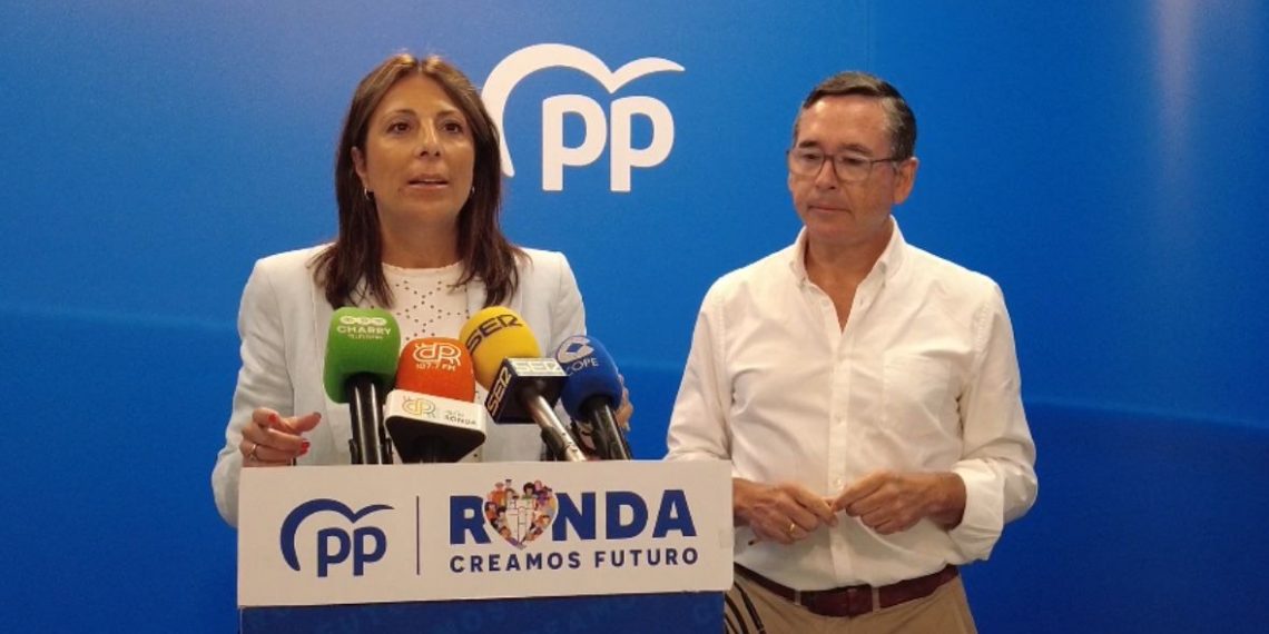 El PP de Ronda denuncia la infrafinanciación que Andalucía está padeciendo por parte del gobierno de Pedro Sánchez