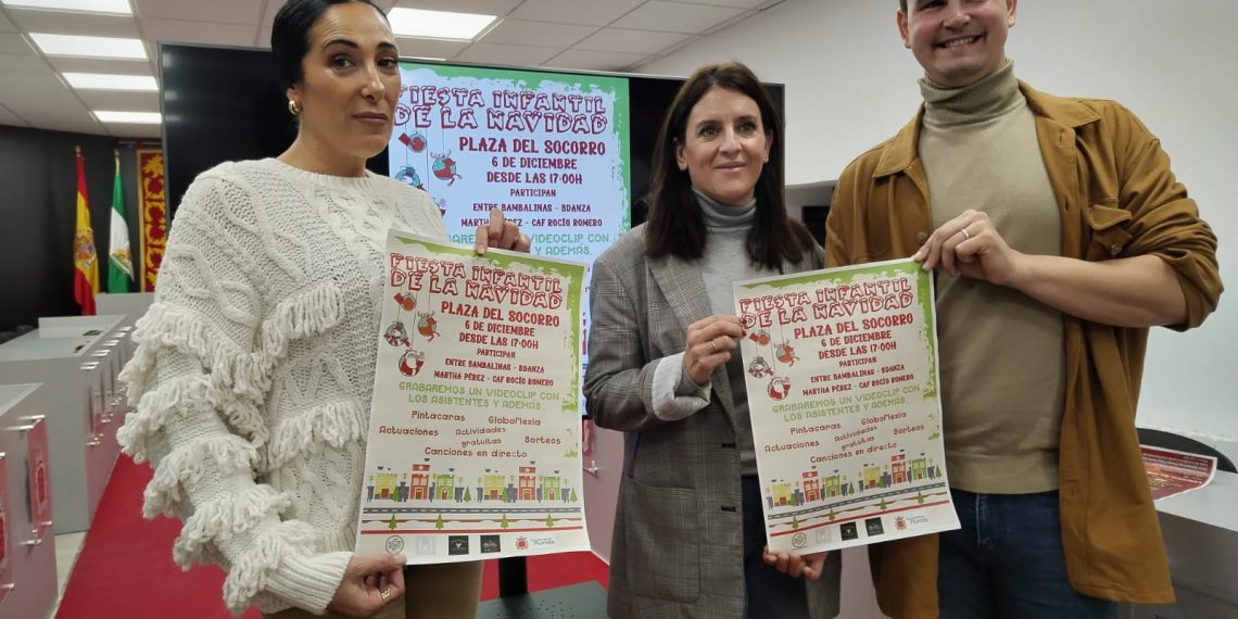 El Ayuntamiento presenta una gran fiesta infantil navideña con Entre Bambalinas, Martha Pérez y la academia de Rocío Romero