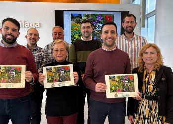 La Diputación apoya la labor de la Asociación Residencial Jubrique con la impresión de su calendario solidario