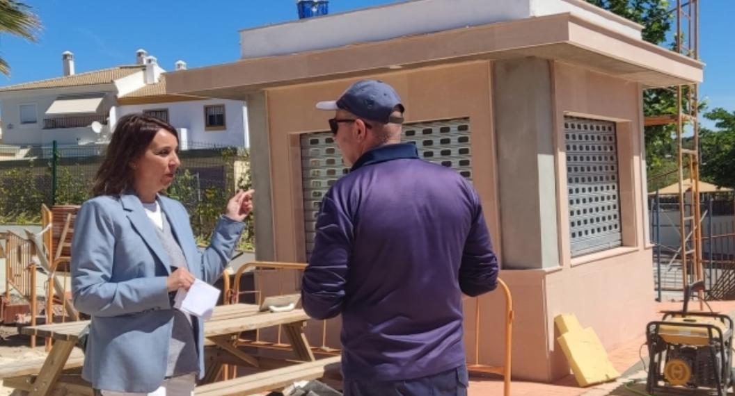 El parque de la Cruz de San Jorge estrenará un quiosco cuya licitación está en marcha