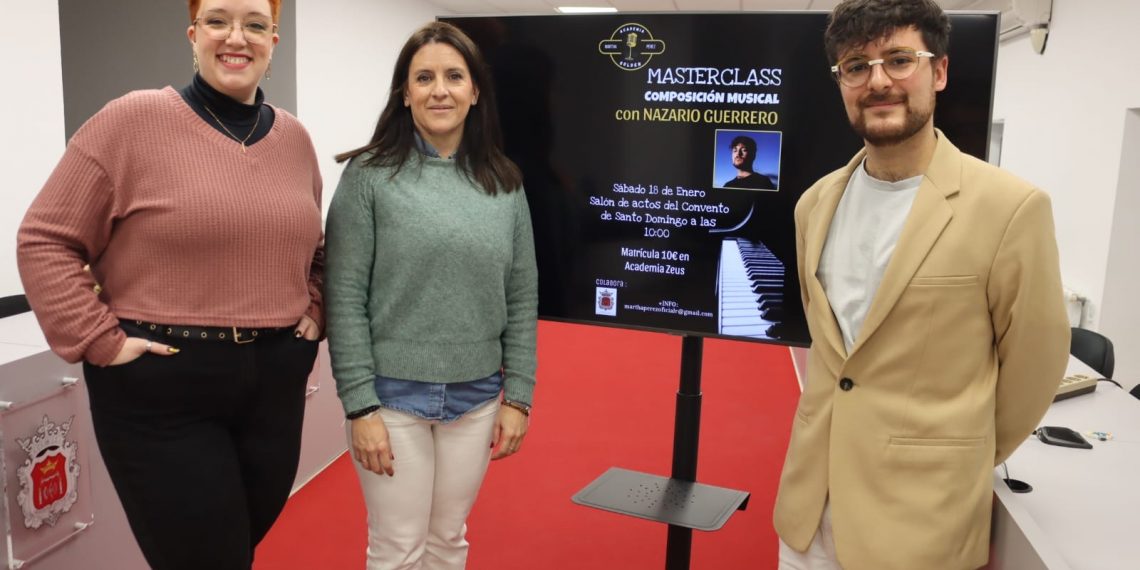 El Ayuntamiento colaborará con Martha Pérez y Nazario Guerrero en una Masterclass que se celebrará el 18 de enero