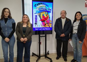 La delegación de Fiestas y la Asociación Cultural Carnavalesca presentan el programa de actividades del Carnaval de Ronda 2025
