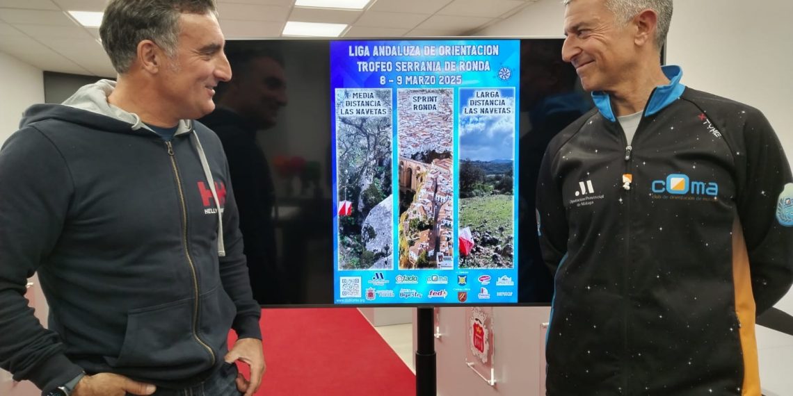 Ronda acogerá la primera prueba de la Liga Andaluza de Orientación los días 8 y 9 de marzo
