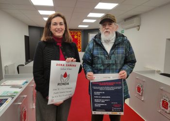 El Ayuntamiento y Cruz Roja presentan la primera campaña de donación de sangre del año en Ronda