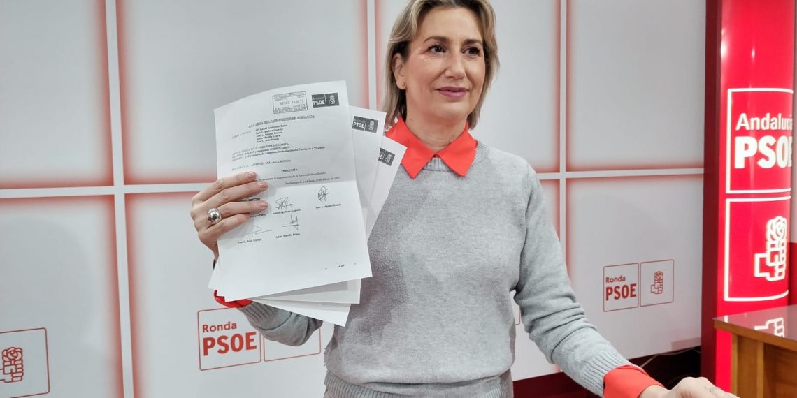 El PSOE acusa al PP en la Junta de Andalucía de incumplimientos con los rondeños