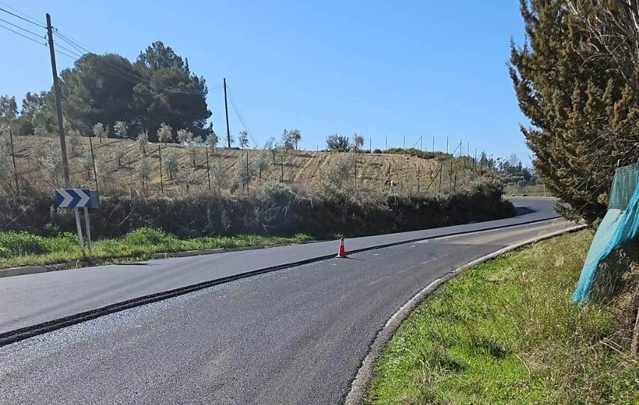 La Diputación invierte 423.000 euros en la mejora de los cinco kilómetros de la carretera MA-7400, de acceso a Arriate