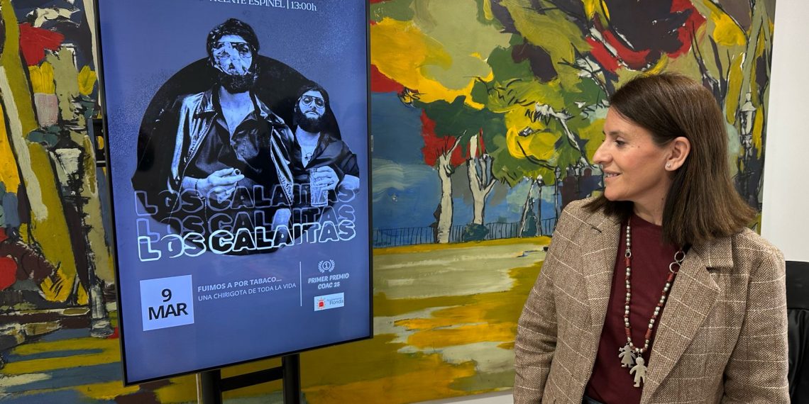 La chirigota ‘Los Calaítas’, primer premio en Cádiz, actuará el domingo en Ronda dentro de los actos del Carnaval que cambian por motivo de la lluvia