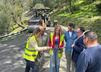 La Diputación invierte 767.000 euros en dos obras en Jimera de Líbar y el acceso al núcleo de El Colmenar