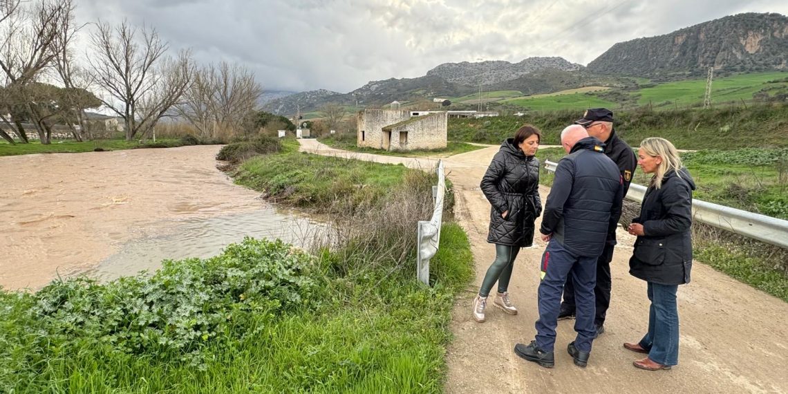La alerta Roja del 112 apenas se siente en el término municipal de Ronda