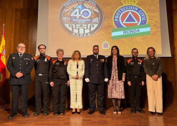 El Ayuntamiento celebra el 40 aniversario de Protección Civil Ronda
