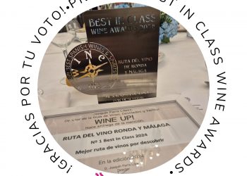 La Ruta del Vino de Ronda y Málaga elegida como la mejor de España en los Premio ‘Best in Class Wine Awards’ 2024