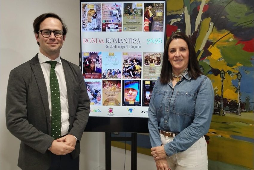 El Ayuntamiento presenta toda la programación oficial de actividades de ‘Ronda Romántica 2025’ animando a la participación