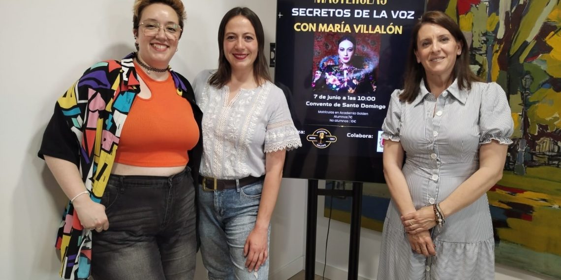 La academia ‘Golden’ organiza la primera masterclass de María Villalón con el apoyo de la delegación de Cultura