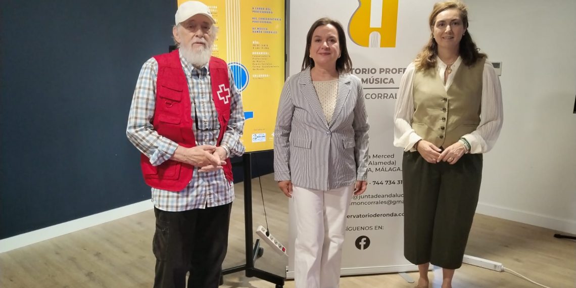 El Conservatorio de Música presenta su concierto de final de curso cuyos beneficios se destinarán a la asamblea local de Cruz Roja en Ronda