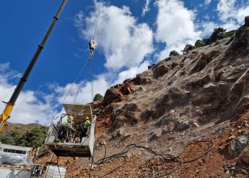 La Junta iniciará este martes las voladuras para estabilizar la ladera de la carretera Ronda-San Pedro