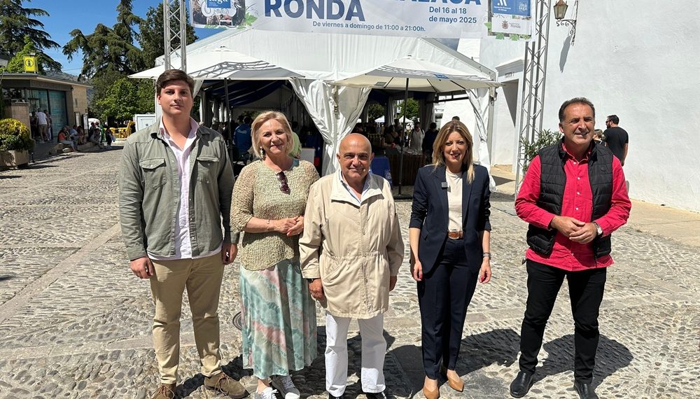 Arranca en Ronda la feria comarcal Sabor a Málaga de la Diputación con 27 empresas y 300 productos de toda la provincia