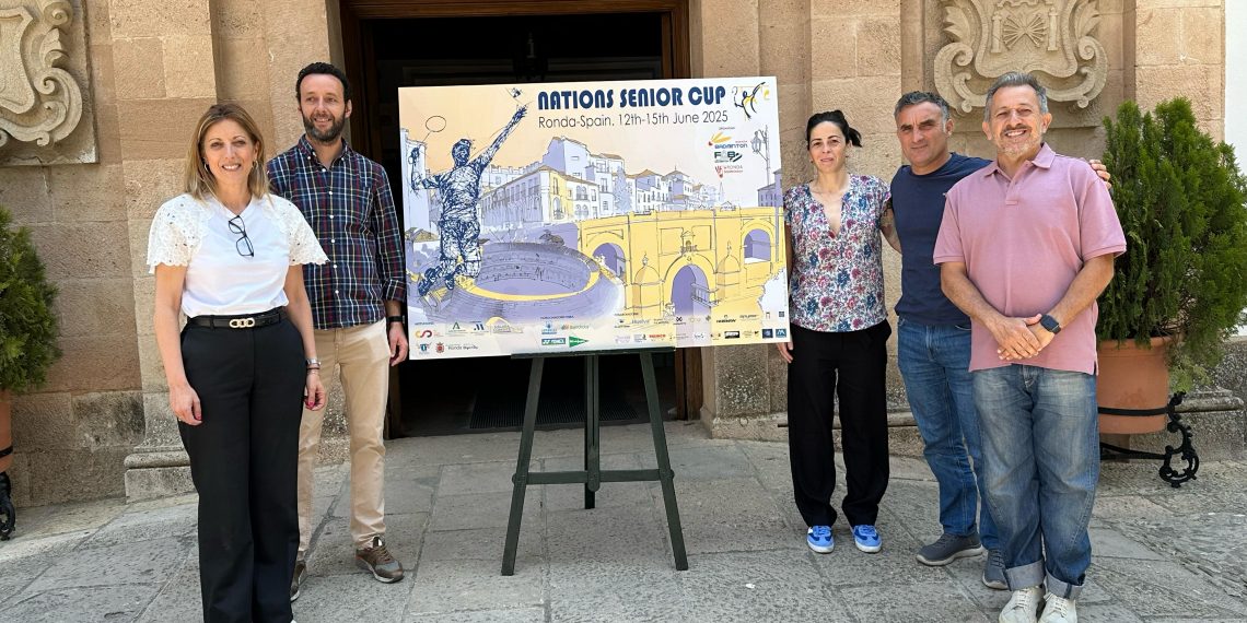 El Ayuntamiento presenta la Nations Senior Cup que se celebrará en Ronda del 12 al 15 de junio