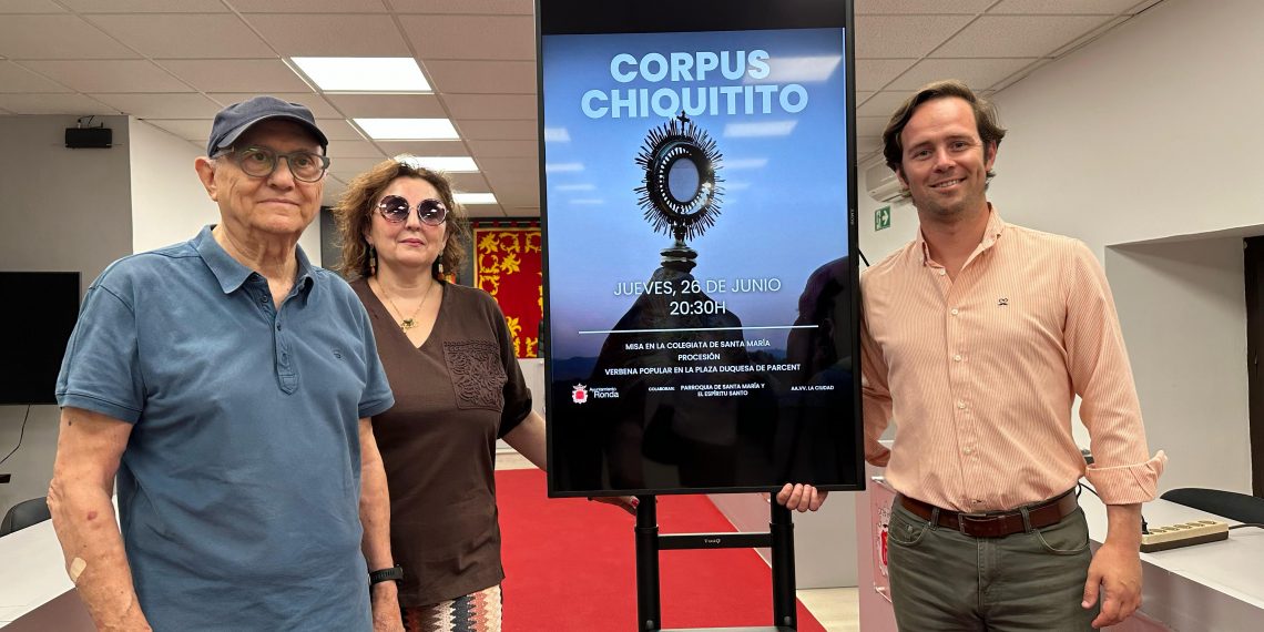 El Ayuntamiento y la AA.VV. de ‘La Ciudad’ presentan las actividades incluidas en la celebración del tradicional ‘Corpus Chiquito’