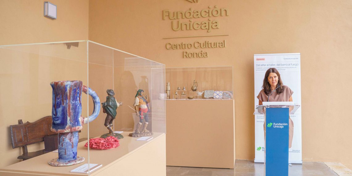 El Centro Cultural Fundación Unicaja de Ronda inaugura la exposición ‘Del alfar al taller, del barro al fuego’