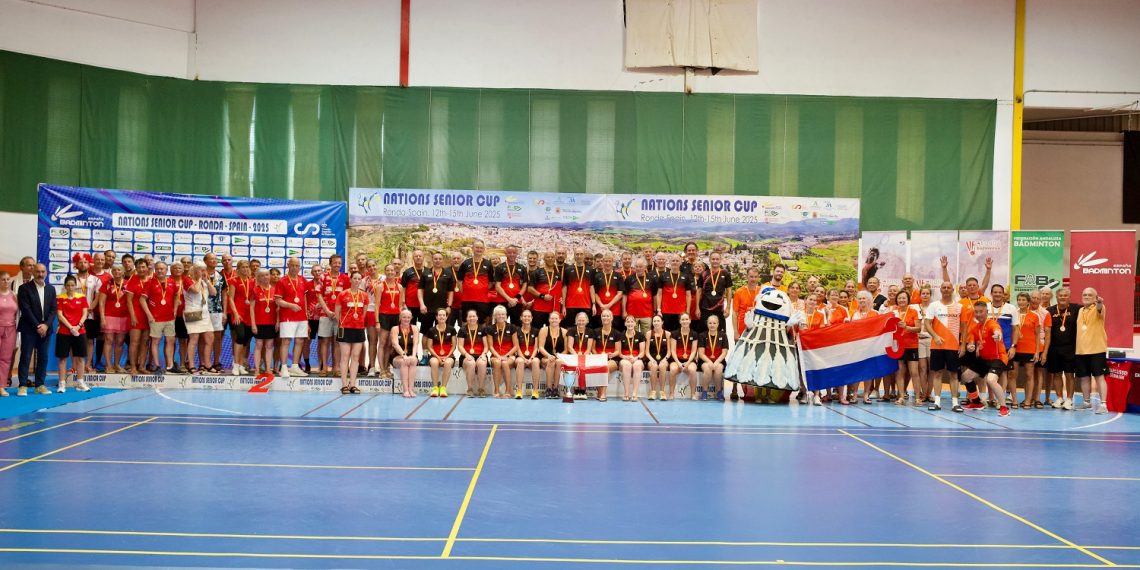 Concluye la Nations Senior Cup tras varios días de bádminton intenso y rodeado de un extraordinario ambiente