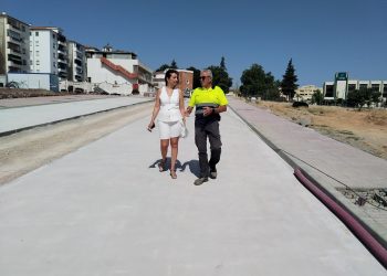 La segunda fase de los trabajos de urbanización de la UE-30 alcanzan el 50% de ejecución