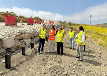 La Diputación destina 280.000 euros a la reparación de la carretera de acceso a Cortijo Los Villalones, en la Serranía de Ronda