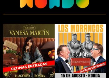 Vanesa Martín y Los Morancos llegan esta semana a Ronda