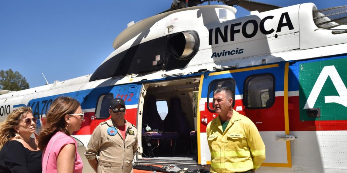 La Junta destaca la renovación completa de la flota de vehículos del INFOCA desde 2019