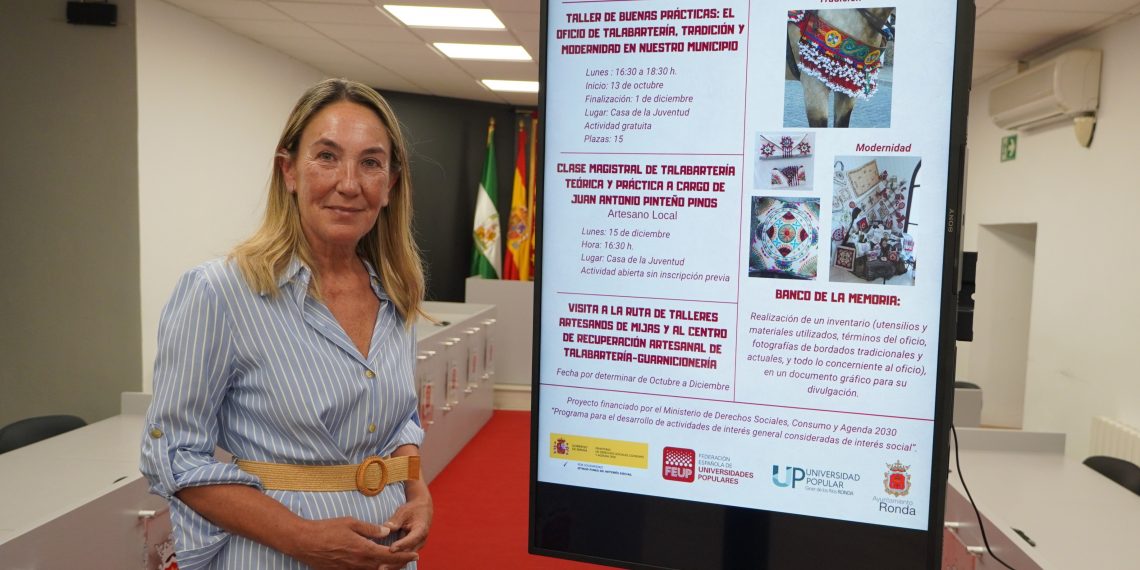 El Ayuntamiento de Ronda presenta un taller de talabartería y otras actividades relacionadas