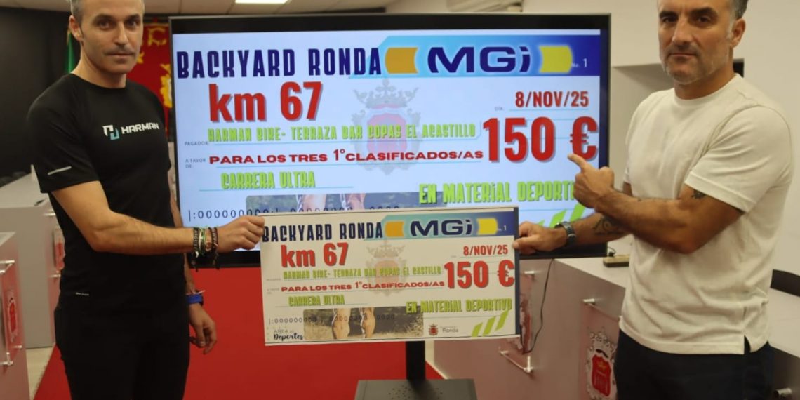 Deportes amplía el plazo de inscripción en la Backyard MGI Ronda hasta el 31 de octubre