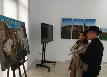 Inaugurada en el Convento de Santo Domingo la exposición del rondeño Juan Manuel Parra “Párramo”