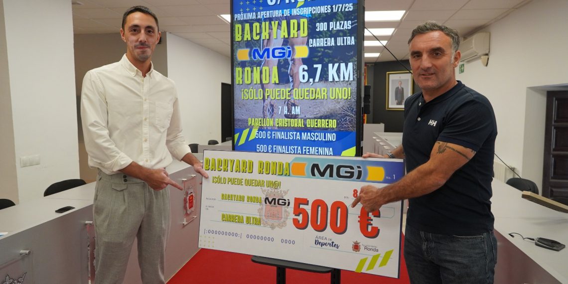 El Área de Deportes presenta la primera edición de la carrera ultra ‘Blackyard MGI’ que se celebrará el 8 de noviembre