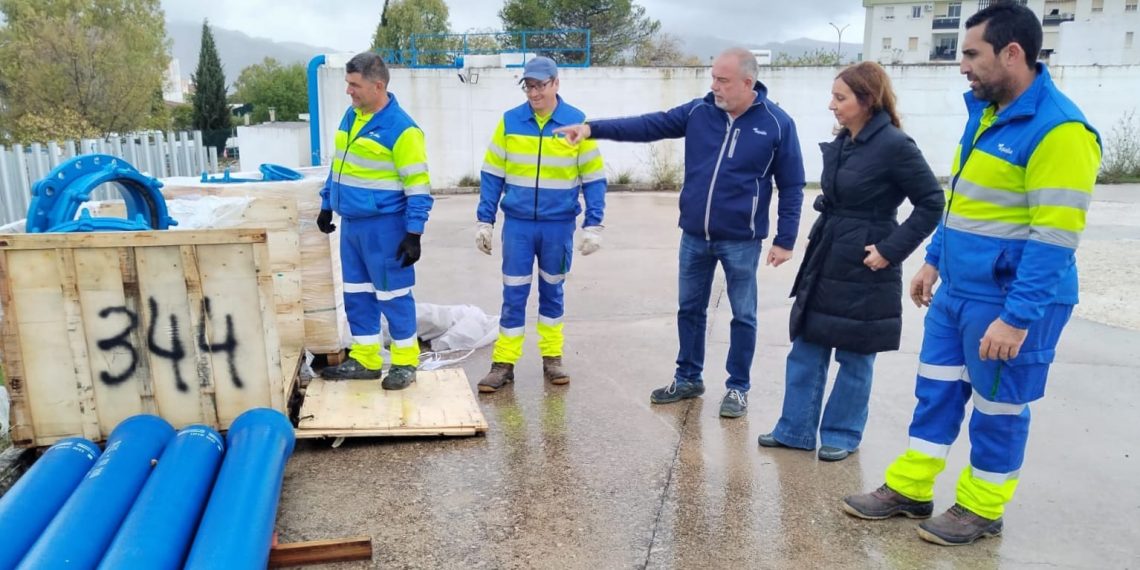 Ronda ejecuta obras en su red de abastecimiento de agua para garantizar el suministro de toda la ciudad
