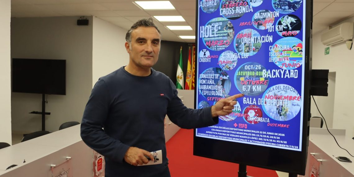 El Ayuntamiento de Ronda anuncia el calendario de eventos deportivos para 2026