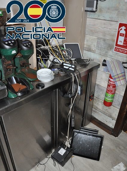 La Policía Nacional detiene a un hombre por la comisión de un robo con fuerza en un bar en Ronda