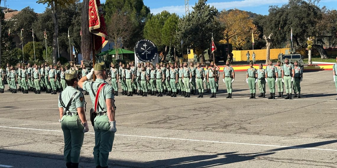 La Legión celebra La Inmaculada, patrona de Infantería, con un acto castrense en el acuartelamiento Montejaque
