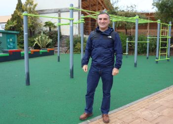 El Ayuntamiento de Ronda habilita una nueva zona de calistenia en la calle Guadalcobacín