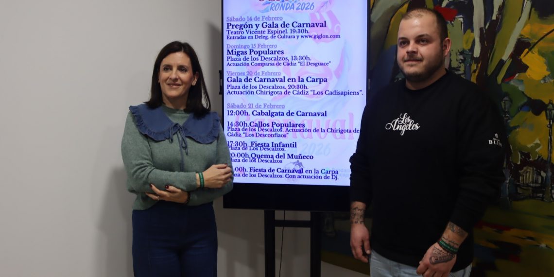 La delegación de Fiestas presenta la programación del Carnaval 2026 con numerosas actividades y un llamamiento a la participación ciudadana