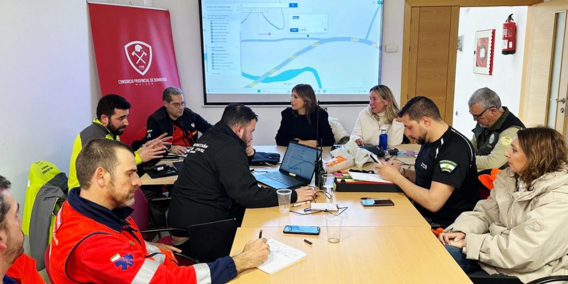 El temporal que mantiene a Ronda en alerta roja no deja, por el momento, incidencias graves