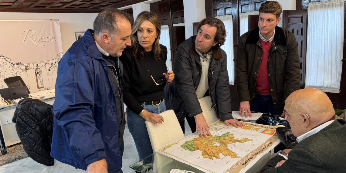 El Ayuntamiento de Ronda trabaja en reestablecer las comunicaciones del ámbito rural 