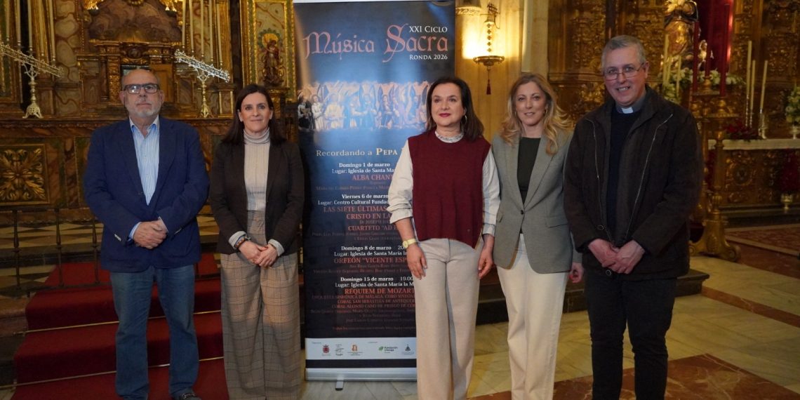 El ciclo de Música Sacra de Ronda homenajea a su creadora y organizadora, Pepa Becerra, fallecida recientemente, en su XXI edición
