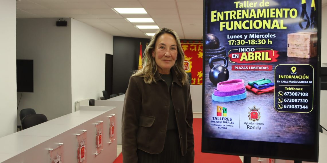 El Ayuntamiento de Ronda amplía la oferta de sus Talleres Socioculturales con clases de entrenamiento funcional