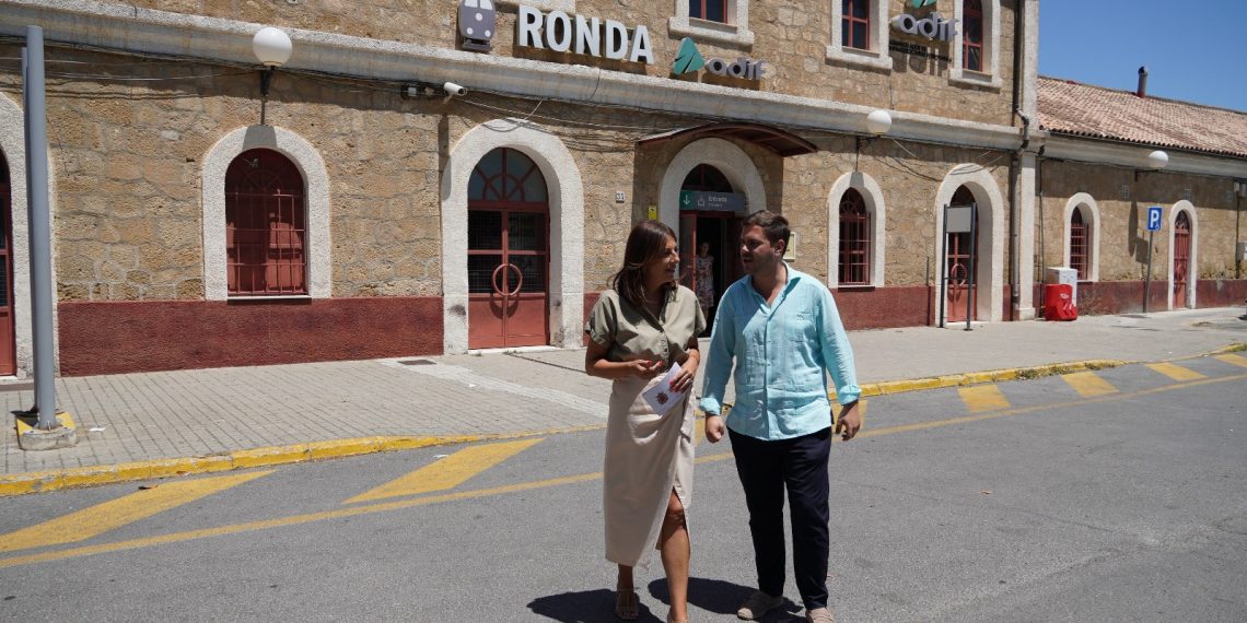 El PP exige al Gobierno reestablecer la conexiones ferroviarias de Ronda, previas a la pandemia, con Madrid, Málaga y Granada