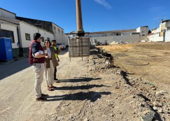 Las obras de nuevo aparcamiento gratuito de La UVA, al 50% de su ejecución