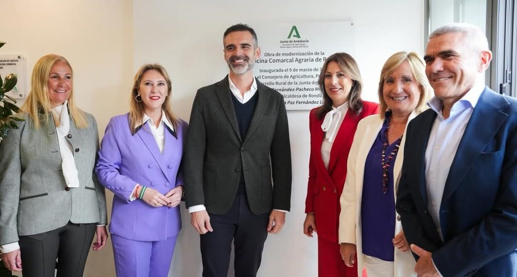 La Junta inaugura la nueva OCA de Ronda tras invertir 1,7 M€ para reforzar “la primera línea de atención al campo andaluz”