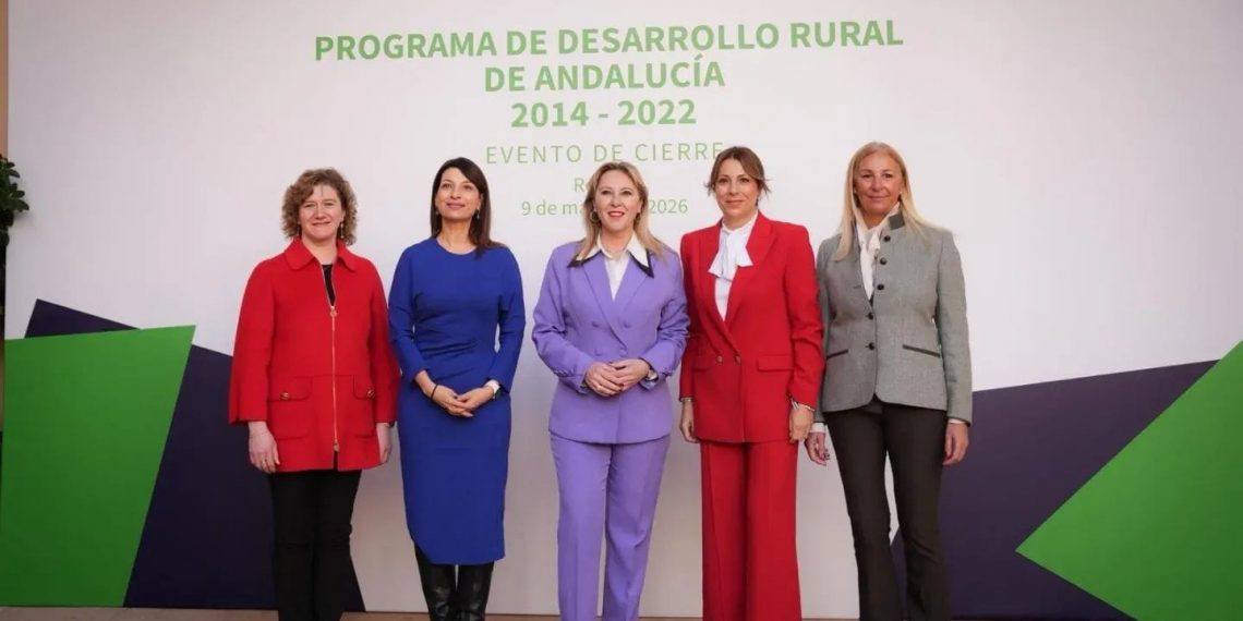 Carolina España, consejera de Economía, subraya la exitosa ejecución del Plan de Desarrollo Rural, “invirtiendo hasta el último euro” de los 3.300 millones del marco 2014-2022