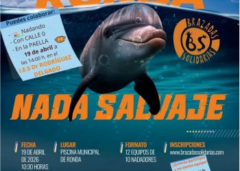 Ronda acoge el 19 de abril la VI edición de “100×100 Brazadas Solidarias” a beneficio de Nepal